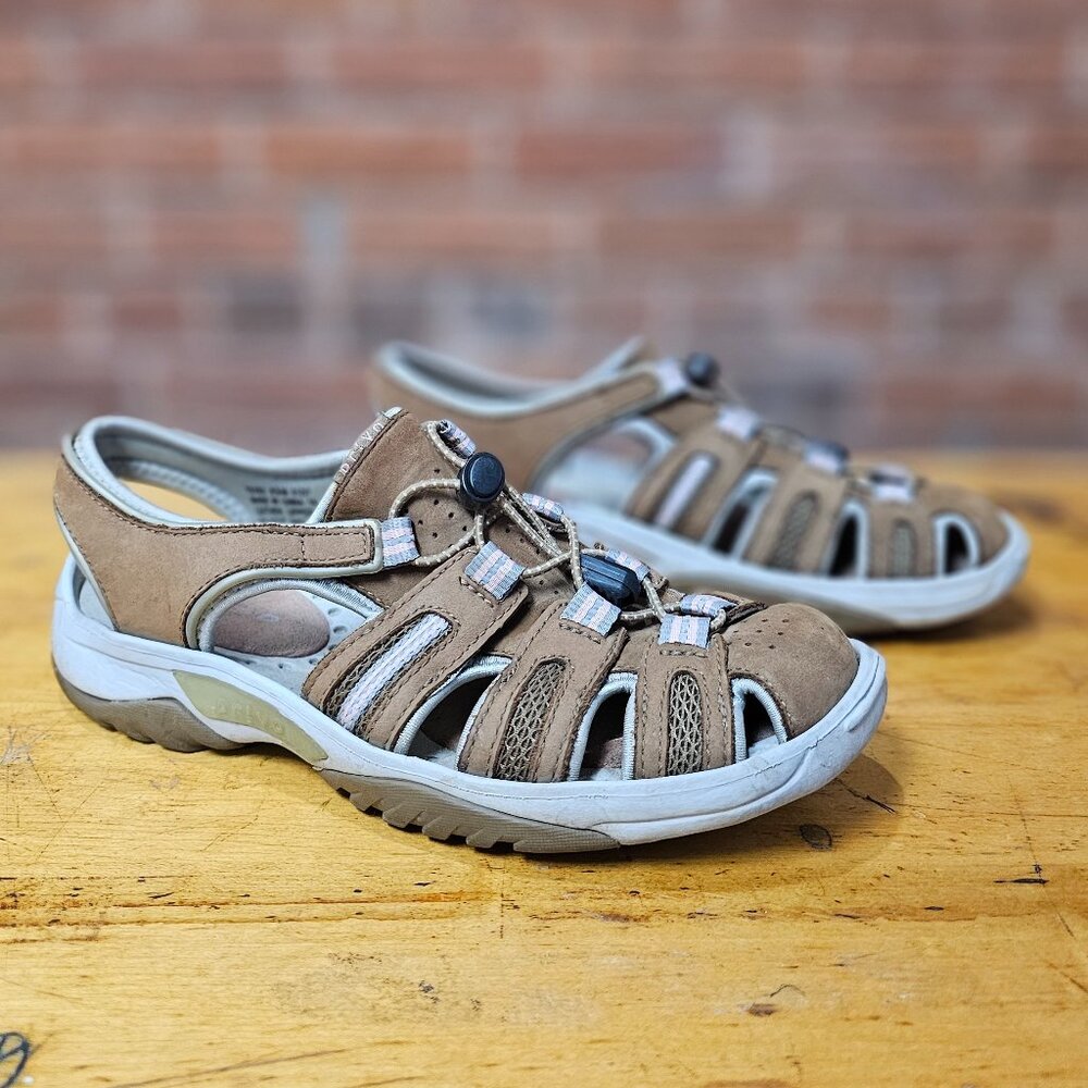Clarks Leather Sport Sandals Size 8.5